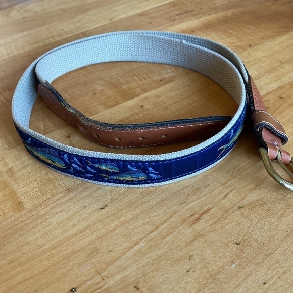 Zep-Pro Other - Zep Pro men’s  44 canvas leather canvas Novelty fishing belt